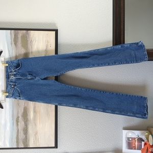 Vintage Wranglers Blue Jean Straight Leg High Rise 0x34